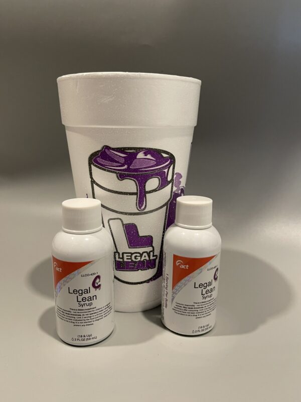 Legal Lean 2 ขวด ฟรีแก้ว